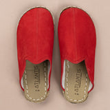 Women's Red Barefoot Slippers