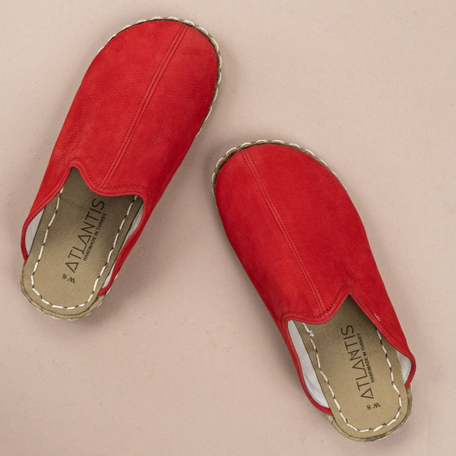 Erkek Kırmızı Barefoot Terlik