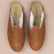 Women's Safari Leather Shearling Slippers