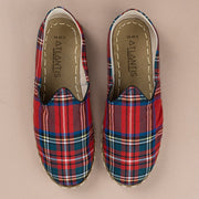 Men's Red Plaid Barefoots
