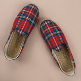 Men's Red Plaid Barefoots