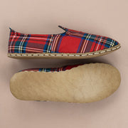 Women's Red Plaid Barefoots