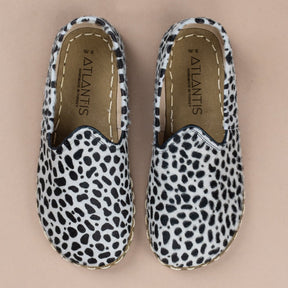 Women's Polka Dots Leather Barefoots Shoes
