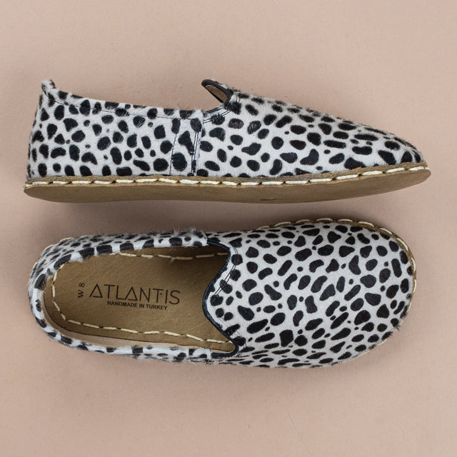 Kadın Puantiyeli Barefoot Ayakkabı