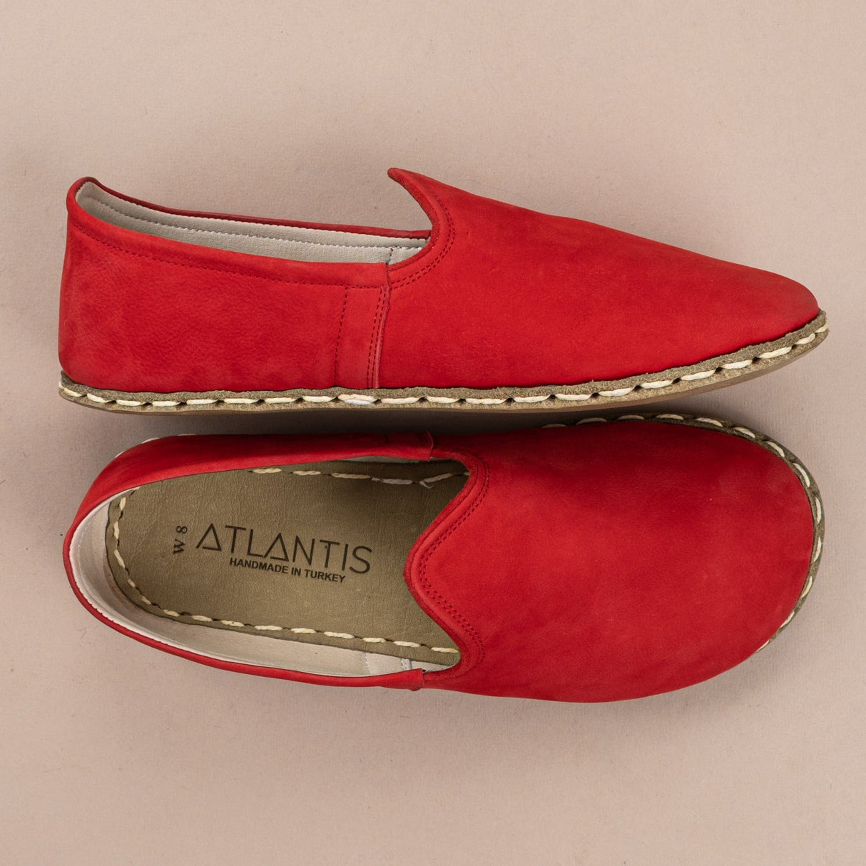 Men's Red Barefoots