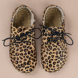 Erkek Leopar Oxford Ayakkabı