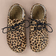 Women's Leopard Leather Oxfords