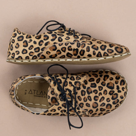 Leoparden-Oxfords für Damen