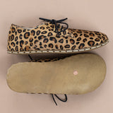 Erkek Leopar Oxford Ayakkabı