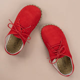 Women's Red Oxfords