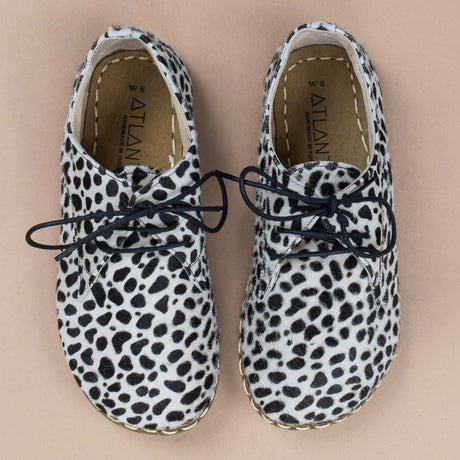 Oxford-Schuhe mit Polka Dots für Damen