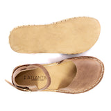 Tan Natural Barefoot Sandals