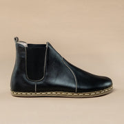 Men's Black Barefoot Chelsea Boots