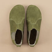 Men's Olive Barefoot Chelsea Boots