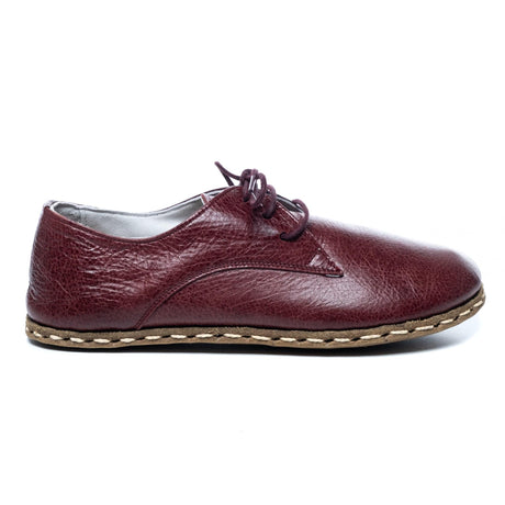 Bordeaux-Oxfords für Damen