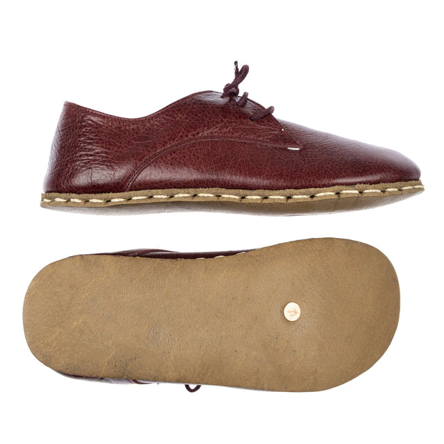 Bordeaux-Oxfords für Damen