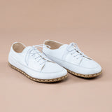 Women's White Barefoot Sneakers