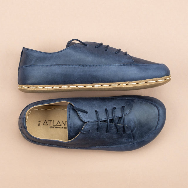 Blaue Barfuß-Sneaker für Herren