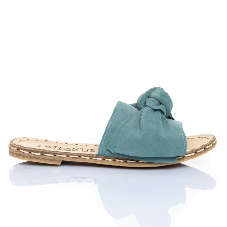 Green Bow - Turkish Sandals for Women & Men : Atlantis Handmade Shoes