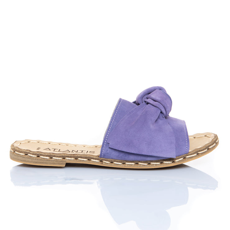 Lavender Bow - Turkish Sandals for Women & Men : Atlantis Handmade Shoes