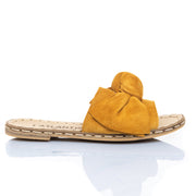Yellow Bow - Turkish Sandals for Women & Men : Atlantis Handmade Shoes