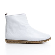 Men's Leather White Boots