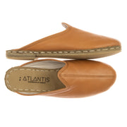 Men's Leather Coconut Slippers