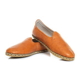 Camel - Turkish Slip-On Shoes for Women & Men : Atlantis Handmade Shoes