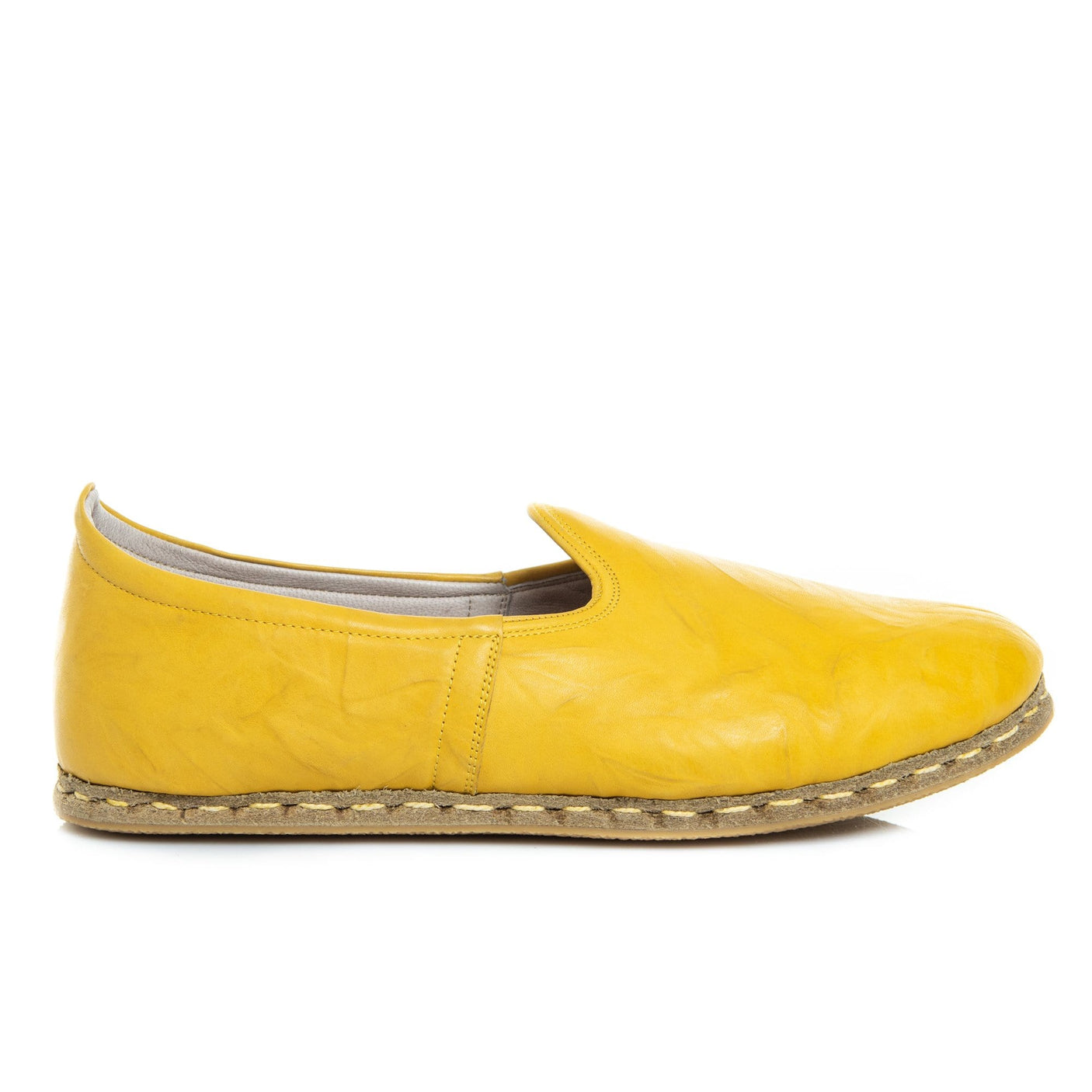 Men's Leather Yellow Cab Slip On Shoes