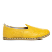 Women's Yellow Cab Leather Slip On Shoes