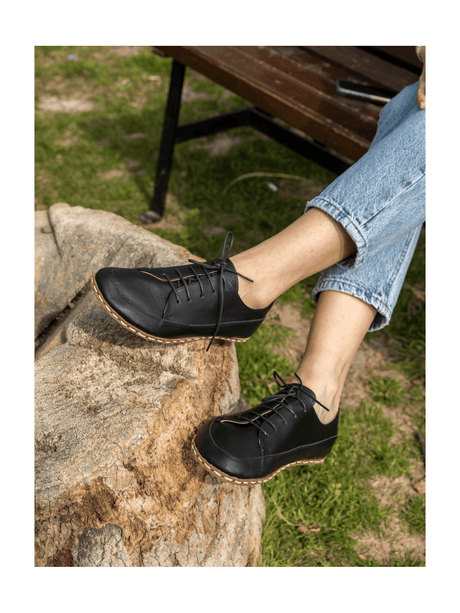 Men's Black Barefoot Sneakers