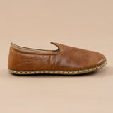 Braune Barfußschuhe für Herren
