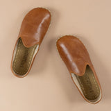 Braune Barfußschuhe für Herren