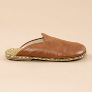 Men's Brown Barefoot Slippers