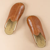 Women's Brown Barefoot Slippers