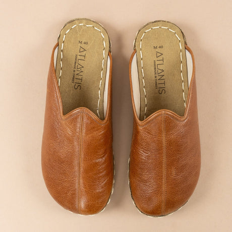 Women's Brown Barefoot Slippers