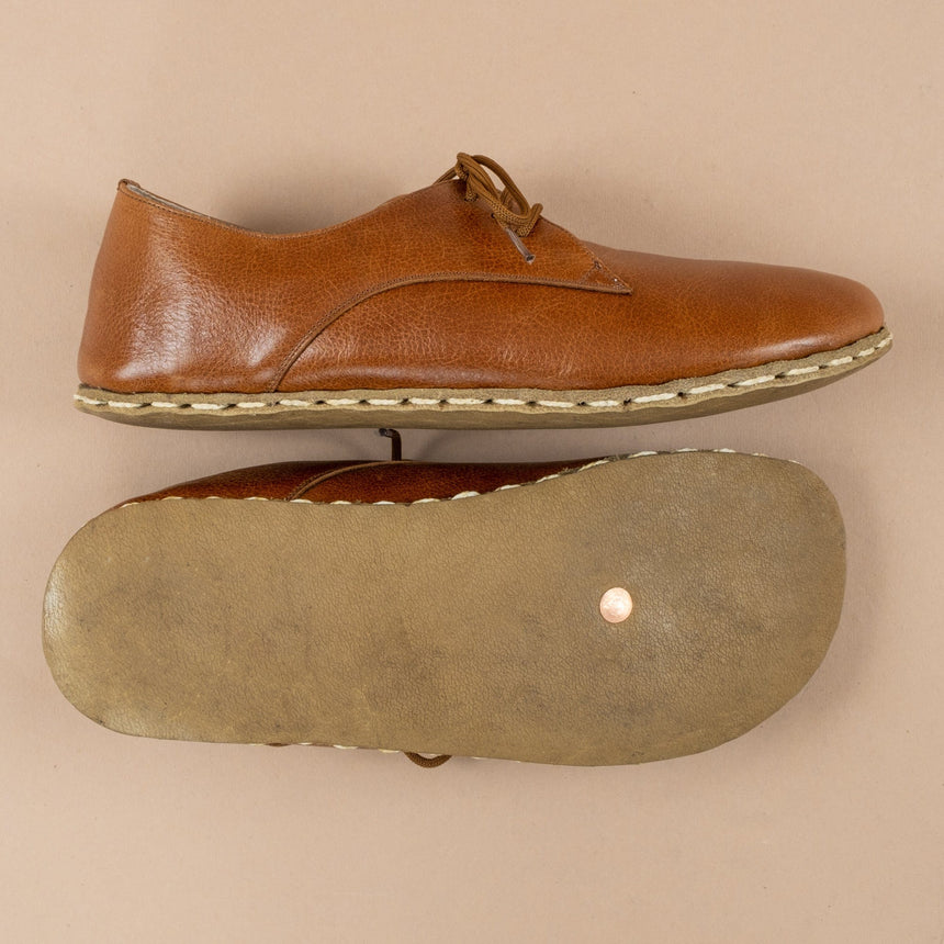 Braune Oxfords für Herren
