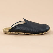 Men's Black Barefoot Slippers