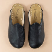 Men's Black Barefoot Slippers