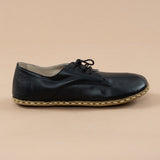 Schwarze Oxfords für Damen
