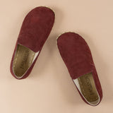 Kadın Bordo Minimalist Ayakkabı