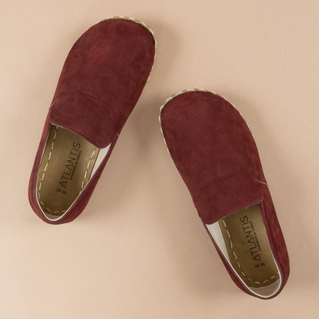 Kadın Bordo Minimalist Ayakkabı