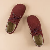 Women's Burgundy Oxfords