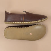 Women's Cafe Noir Leather Barefoots Shoes