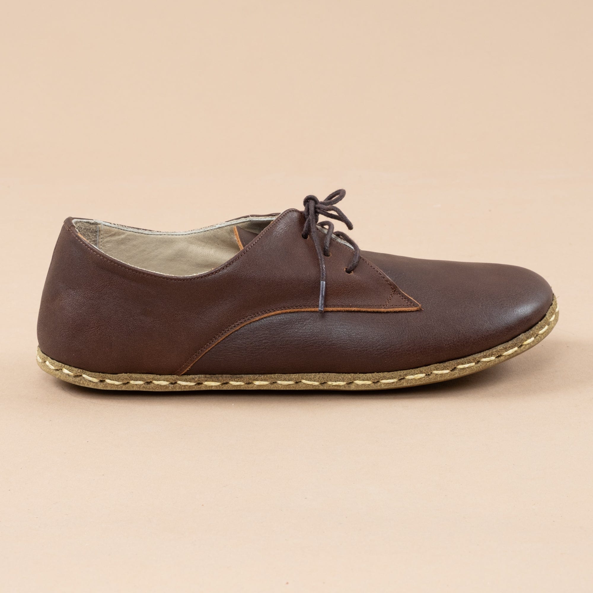 Women's Cafe Noir Oxford Shoes - Turkish Minimalist Shoes for