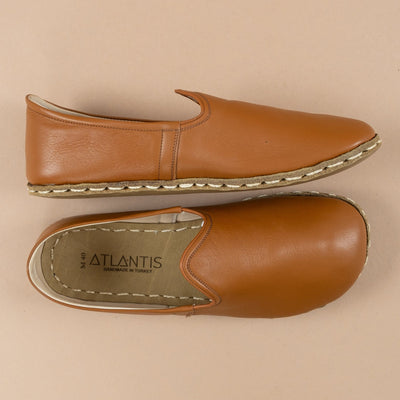 Men's Leather Cocoa Barefoots