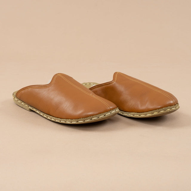 Erkek Cocoa Barefoot Kürklü Terlik