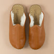 Men's Leather Cocoa Barefoot Shearlings