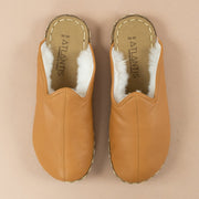 Women's Coconut Leather Barefoot Shearlings