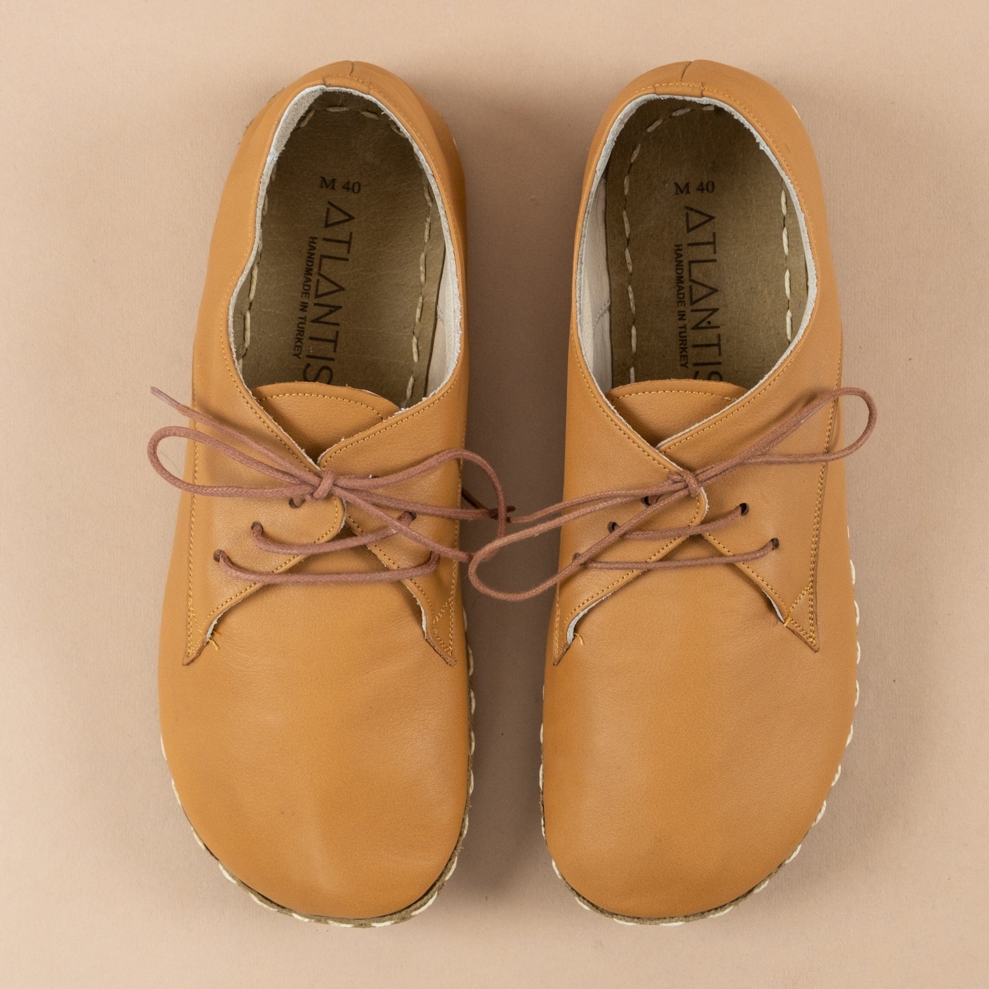 Handmade SHOES FORMEN 中古　言の葉の庭 Men's Coconut Oxford Shoes - Turkish Handmade Barefoot Shoes